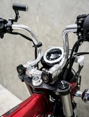 Ghi đông kiểu xe Dax ST125, Monkey CNC cao cấp