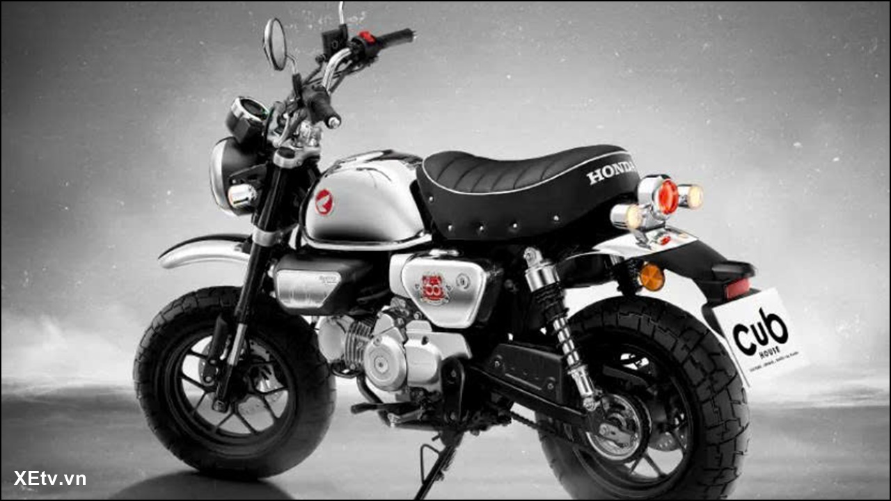 Lộ tin đồn Honda Monkey Chrome Legacy số đẹp 0009 về Việt Nam 2 lo tin don honda monkey chrome legacy so dep 0009 ve viet nam