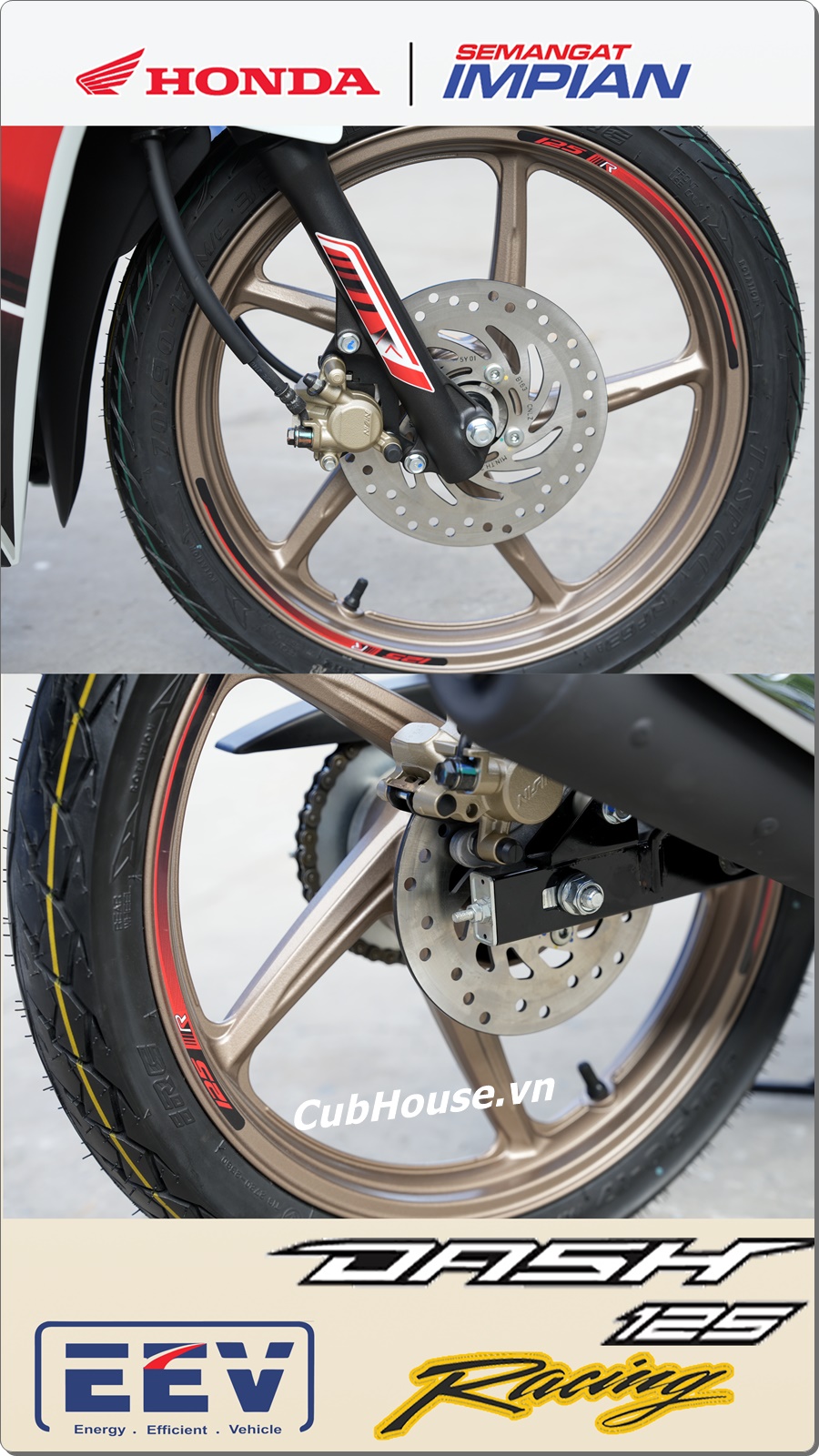 Honda Dash 125 Racing Custom 2026 Malaysia 10