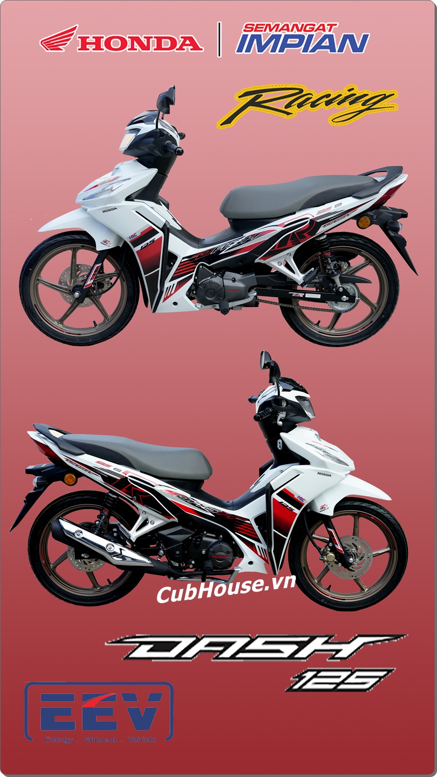 Honda Dash 125 Racing Custom 2026 Malaysia 6