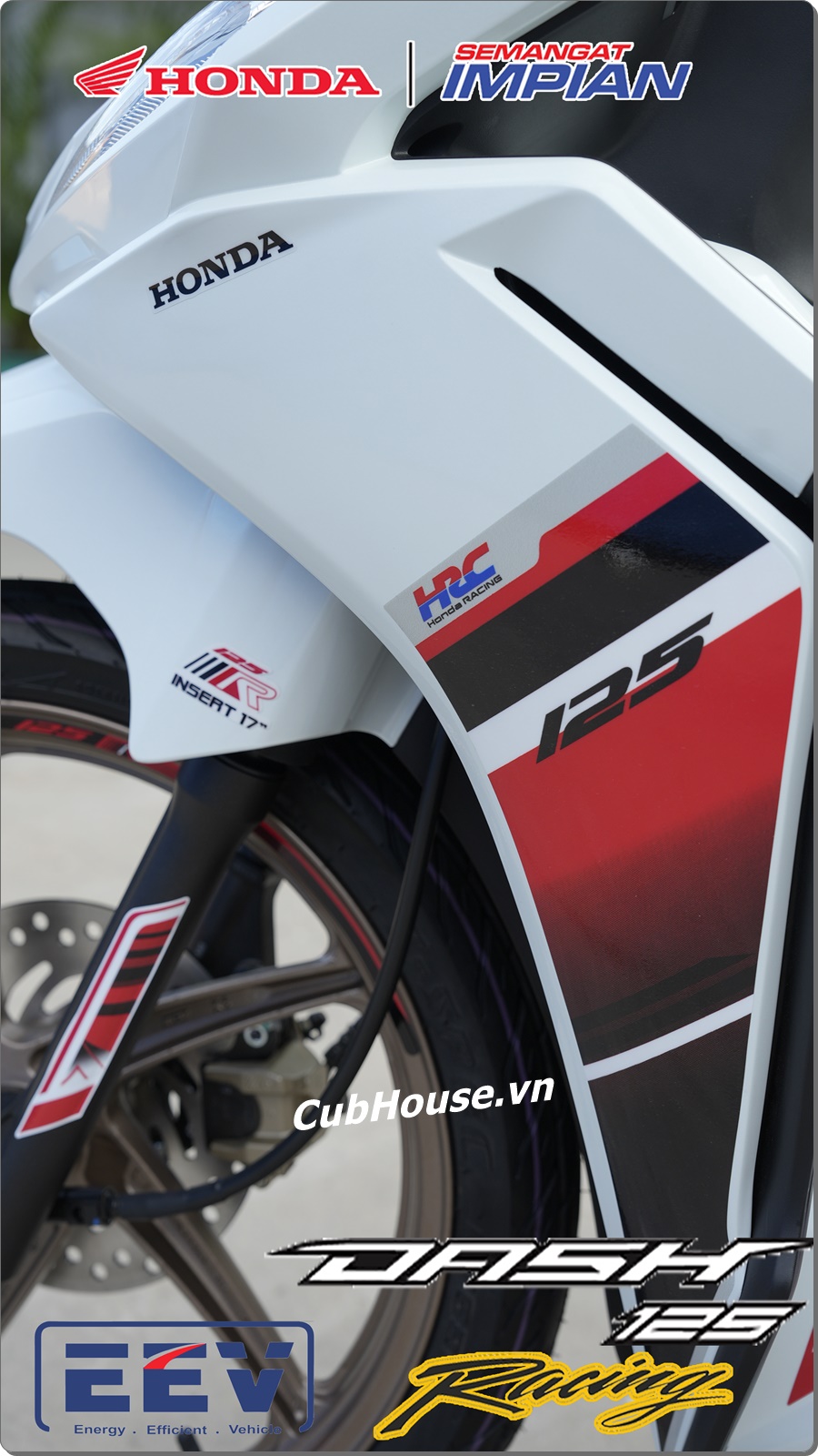 Honda Dash 125 Racing Custom 2026 Malaysia 9