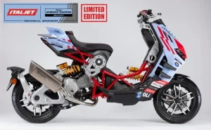 Bản giới hạn Italjet Dragster 300 Gresini Racing Limited Edition 2026