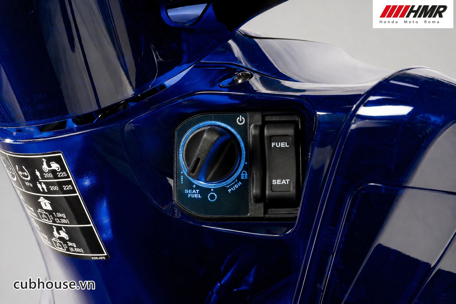 Honda SH150i Vetro Blue 2026 (Xanh Sapphire)