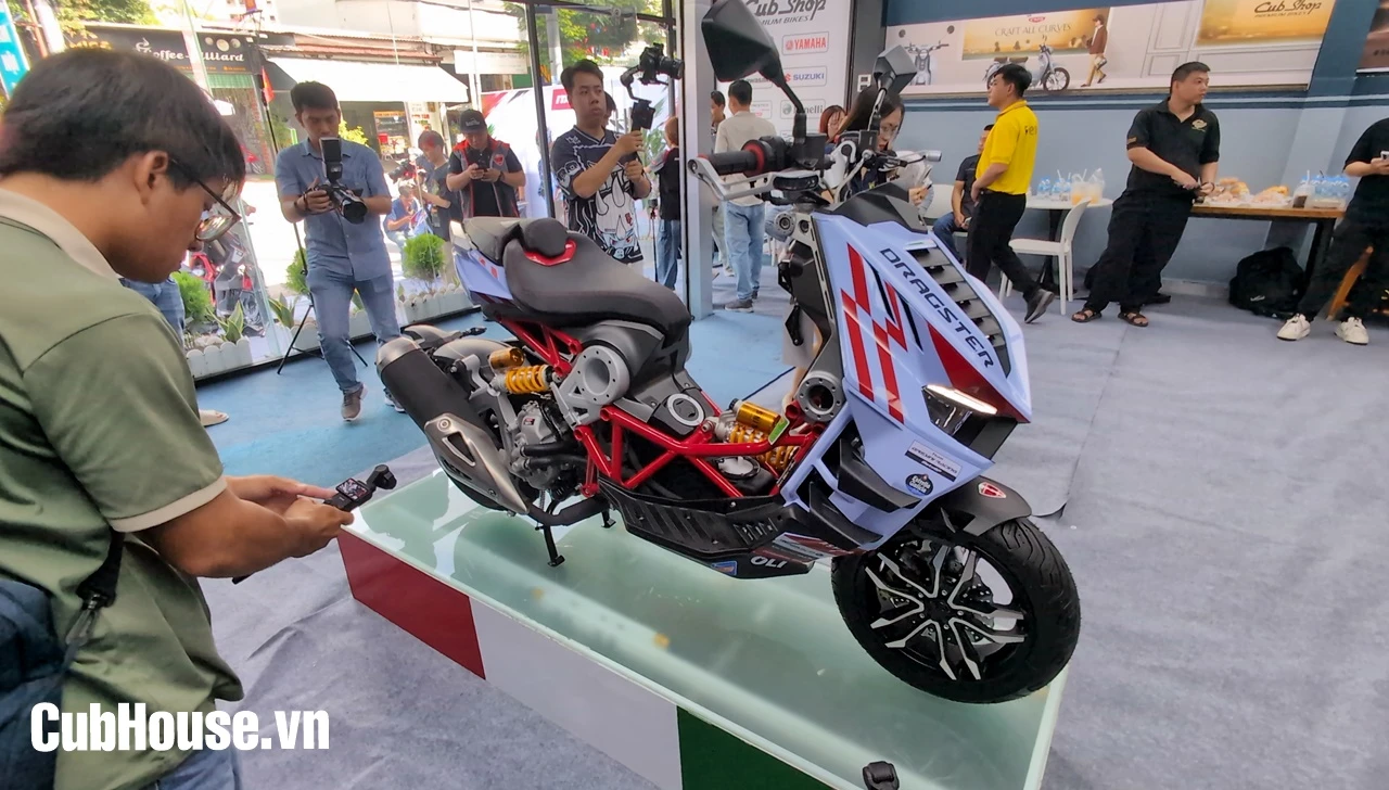 10 lý do Italjet Dragster 300 Gresini được yêu thích tại Việt Nam