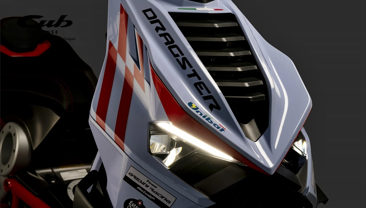 Bản giới hạn Italjet Dragster 300 Gresini Racing Limited Edition 2026