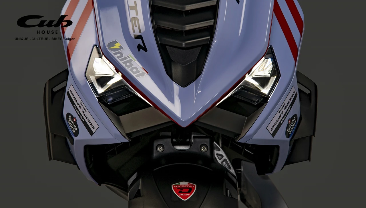 Bản giới hạn Italjet Dragster 300 Gresini Racing Limited Edition 2026