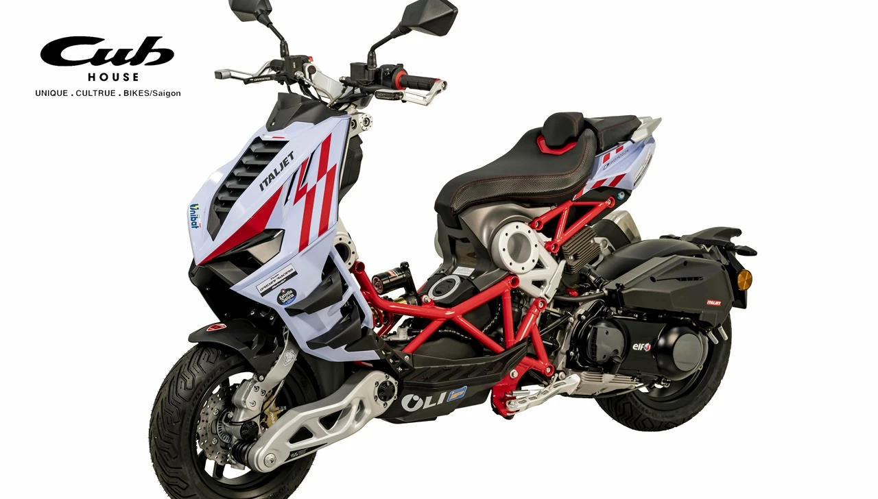 Bản giới hạn Italjet Dragster 300 Gresini Racing Limited Edition 2026