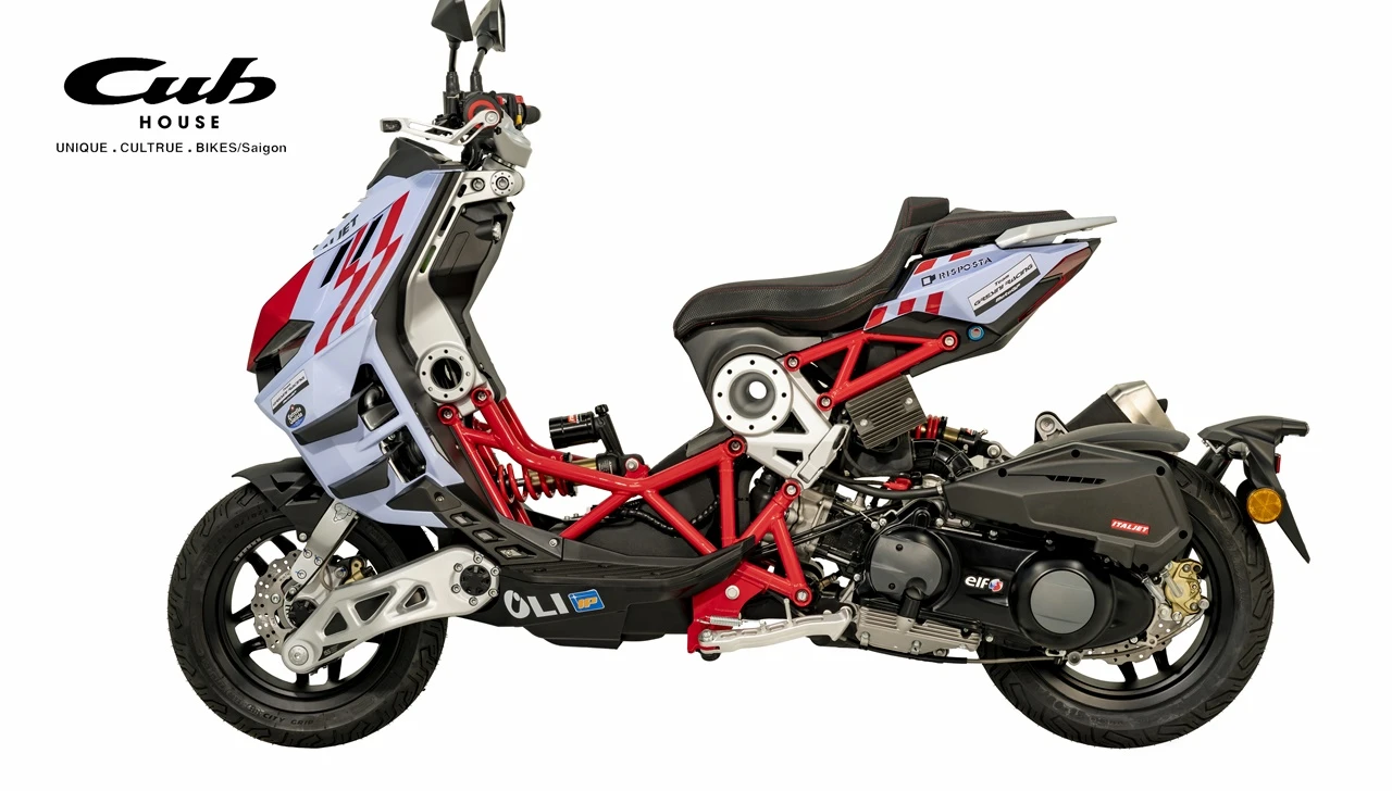 Bản giới hạn Italjet Dragster 300 Gresini Racing Limited Edition 2026