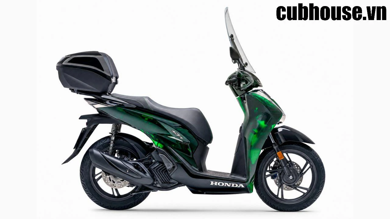 honda sh y vetro green 1