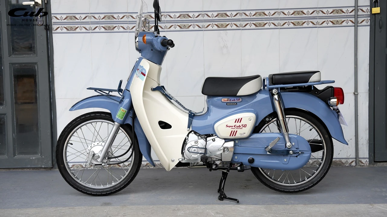 Honda Super Cub 50 Nhật Bản Chính Thức Khai Tử: Cơ Hội Cuối Cùng Để Sở Hữu Một Huyền Thoại Mới Tinh Nguyên Bản 2 Honda Super Cub 50 Final Edition (Custom by Cub House)