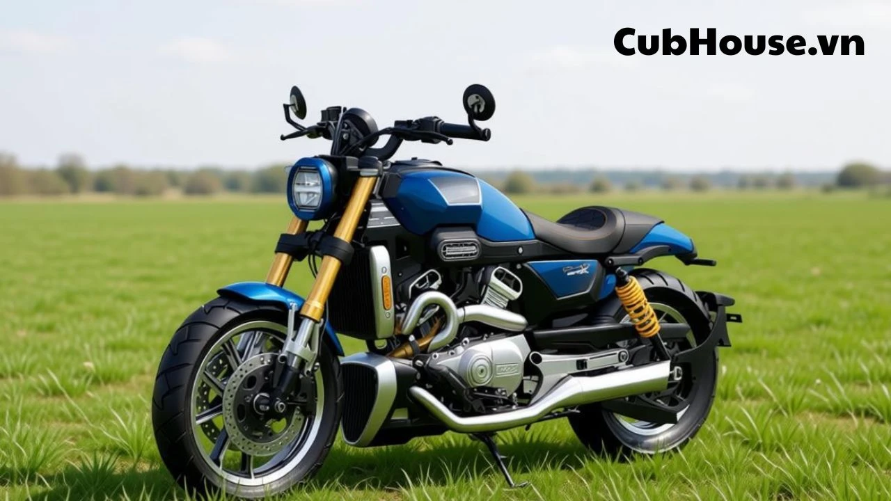 Giá Hyosung GV350X bao nhiêu? Cruiser V-Twin Neo-Retro đang được cộng đồng biker Việt quan tâm