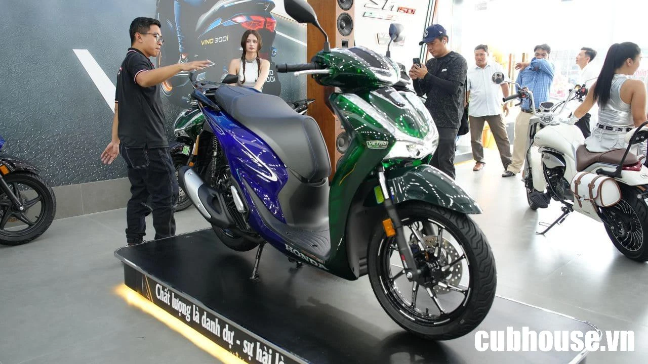 Cub House Sài Gòn giới thiệu Honda SH150i Italy Super Vetro 2 in 1 phiên bản giới hạn dành riêng cho Việt Nam