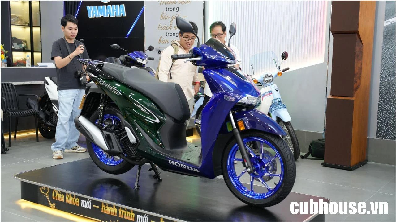 Cub House Sài Gòn giới thiệu Honda SH150i Italy Super Vetro 2 in 1 phiên bản giới hạn dành riêng cho Việt Nam