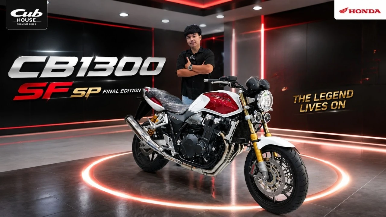 Chỉ còn 1 chiếc Honda CB1300 Super Four SP Final Edition – Cơ hội cuối cùng dành cho người đam mê