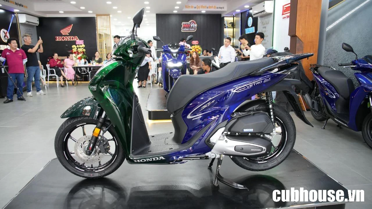 Cub House Sài Gòn giới thiệu Honda SH150i Italy Super Vetro 2 in 1 phiên bản giới hạn dành riêng cho Việt Nam