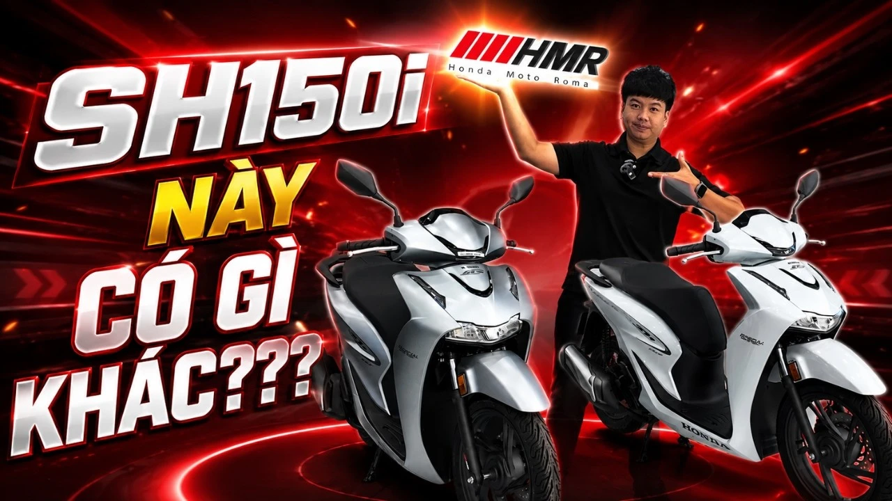 Honda SH150i HMR Special Edition có gì khác? Phiên bản SH Ý 2026 mới nhất