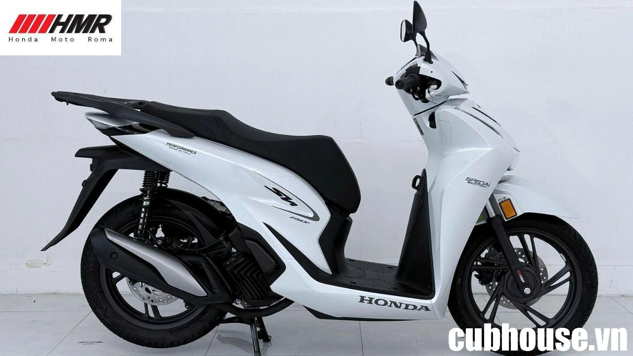 Honda SH150I Special Edition màu trắng Honda Moto Roma
