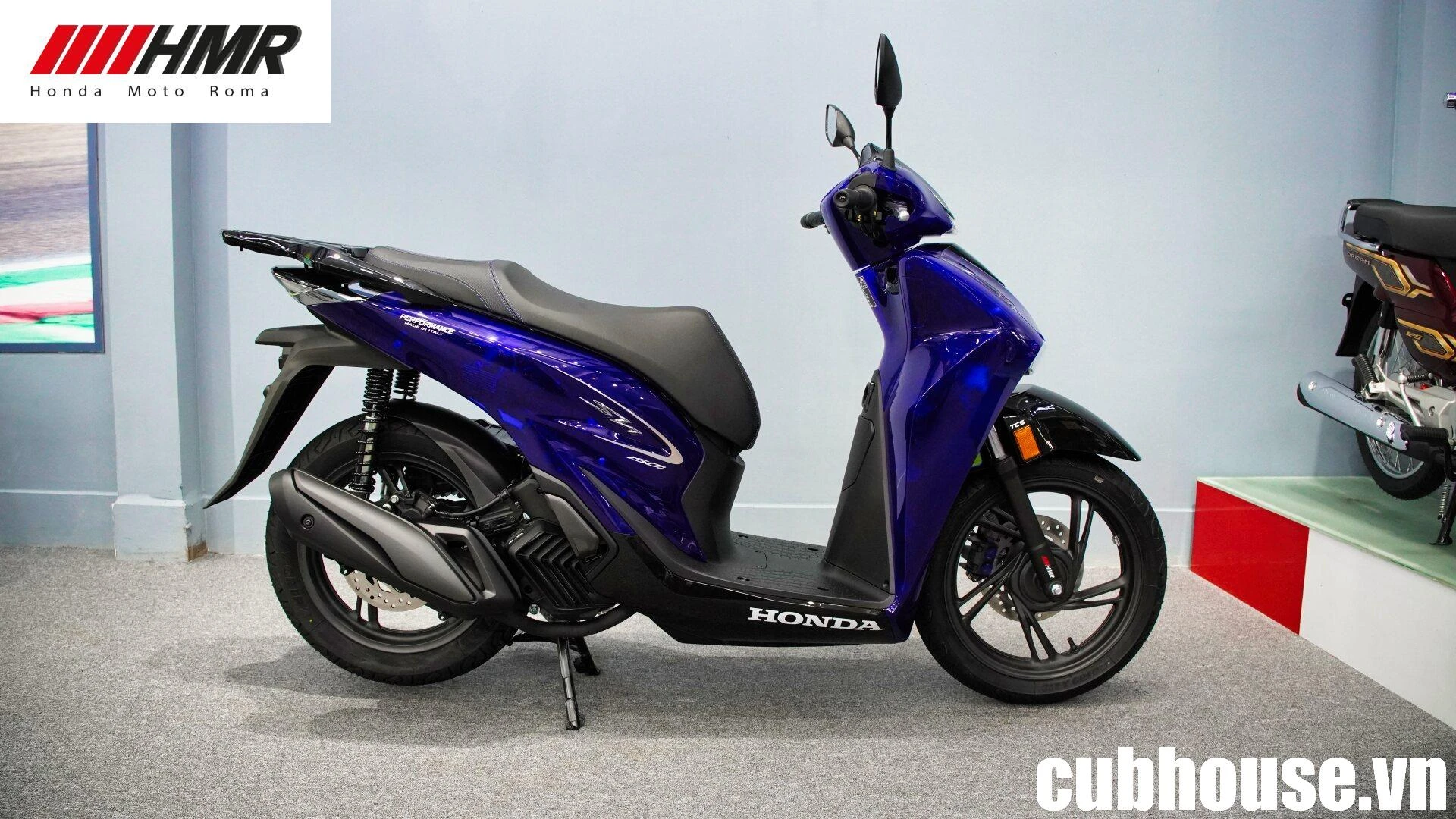 Honda SH150I Vetro Blue Special Edition HRM