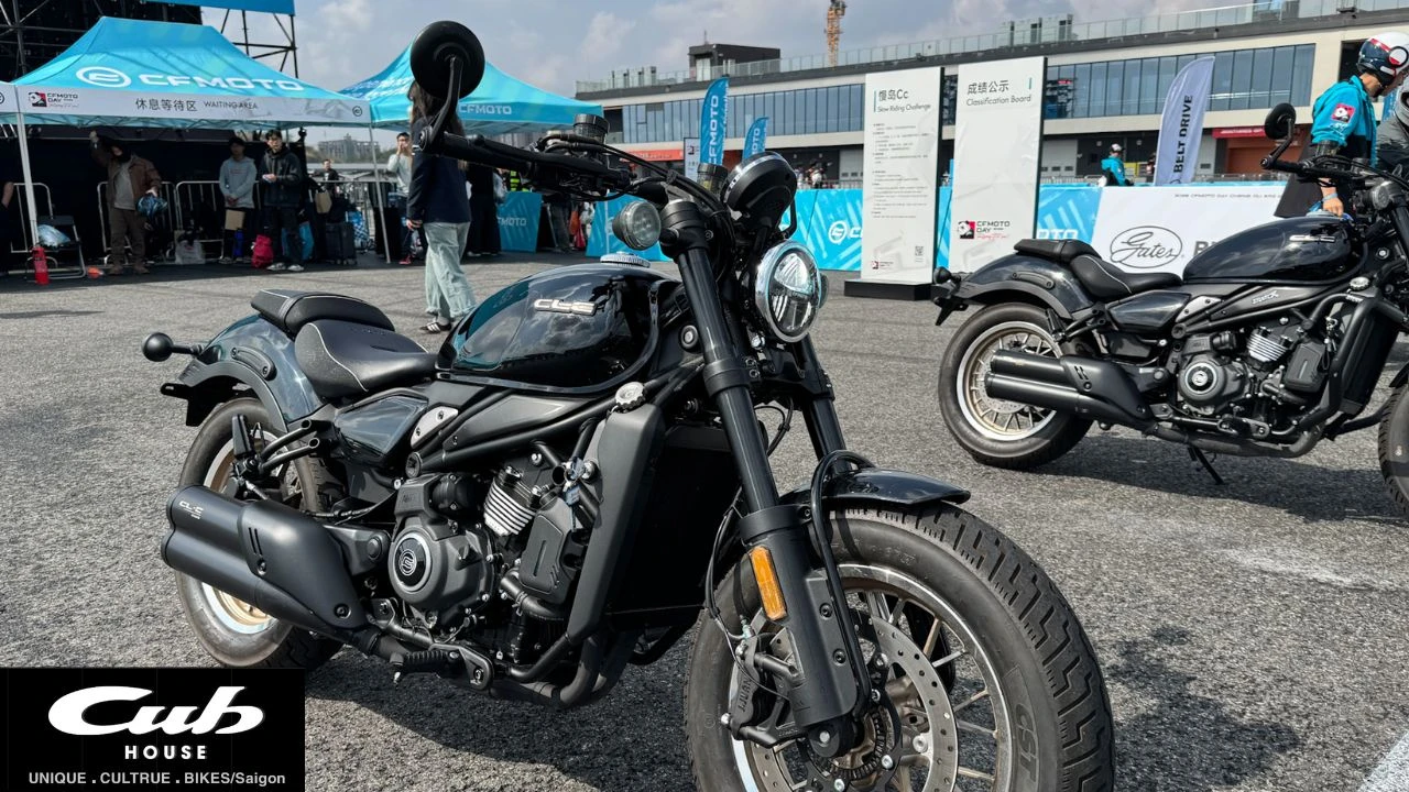 CFMOTO 450CL-C AMT – Cruiser 449cc hai xi-lanh