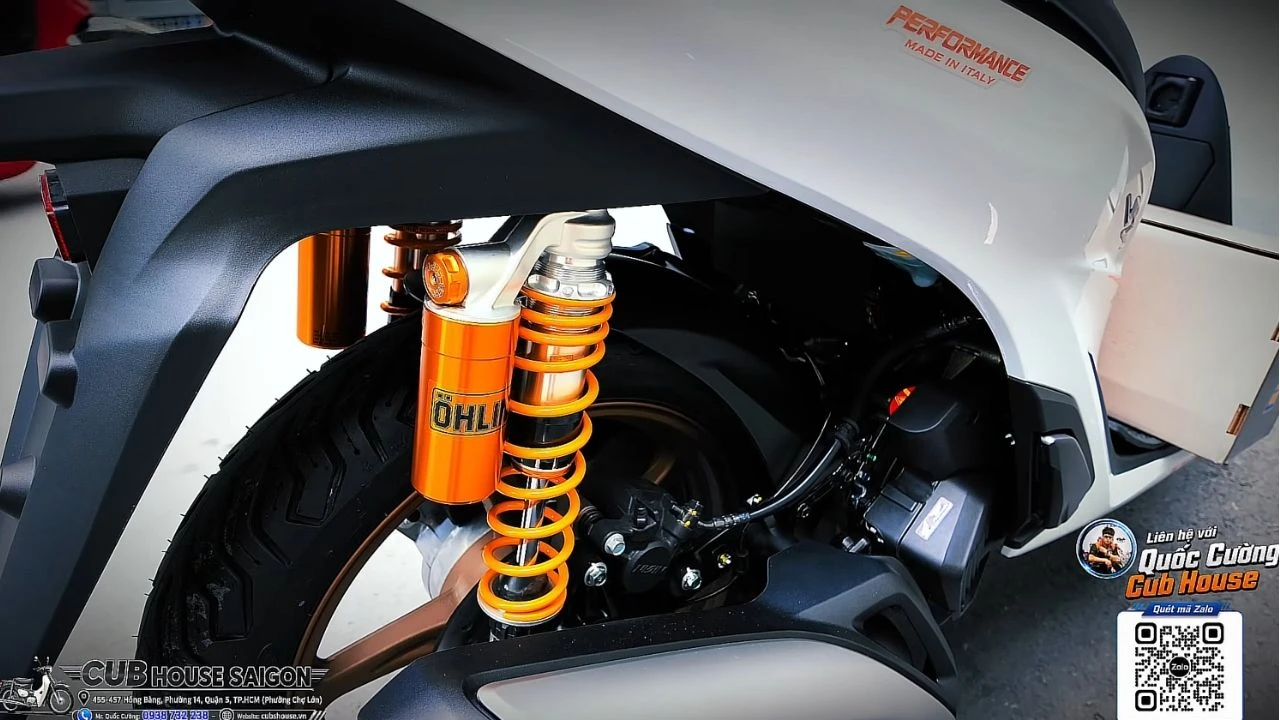 Giao Honda SH150i nhập Ý HMR Newconcept kèm Öhlins tại Quận 3