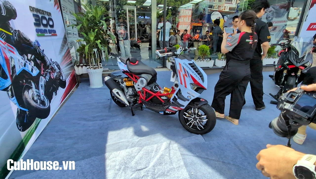 10 lý do Italjet Dragster 300 Gresini được yêu thích tại Việt Nam