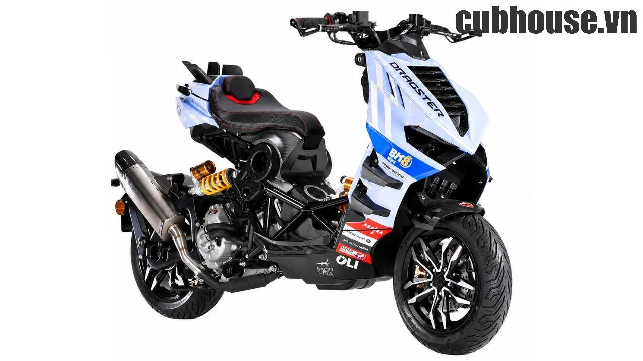 Italjet Dragster 300 Gresini Limited Edition – Siêu Phẩm Scooter Ý Phiên Bản Giới Hạn Đã Có Mặt Tại CubHouse VN
