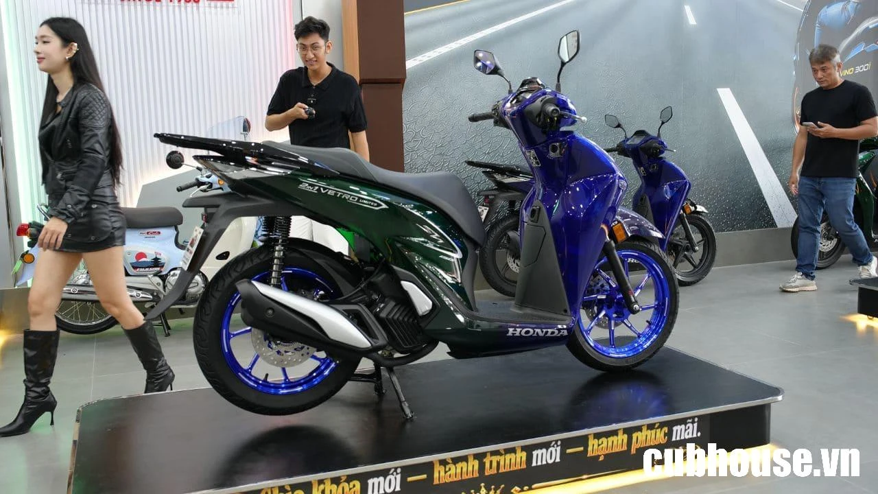 Cub House Sài Gòn giới thiệu Honda SH150i Italy Super Vetro 2 in 1 phiên bản giới hạn dành riêng cho Việt Nam