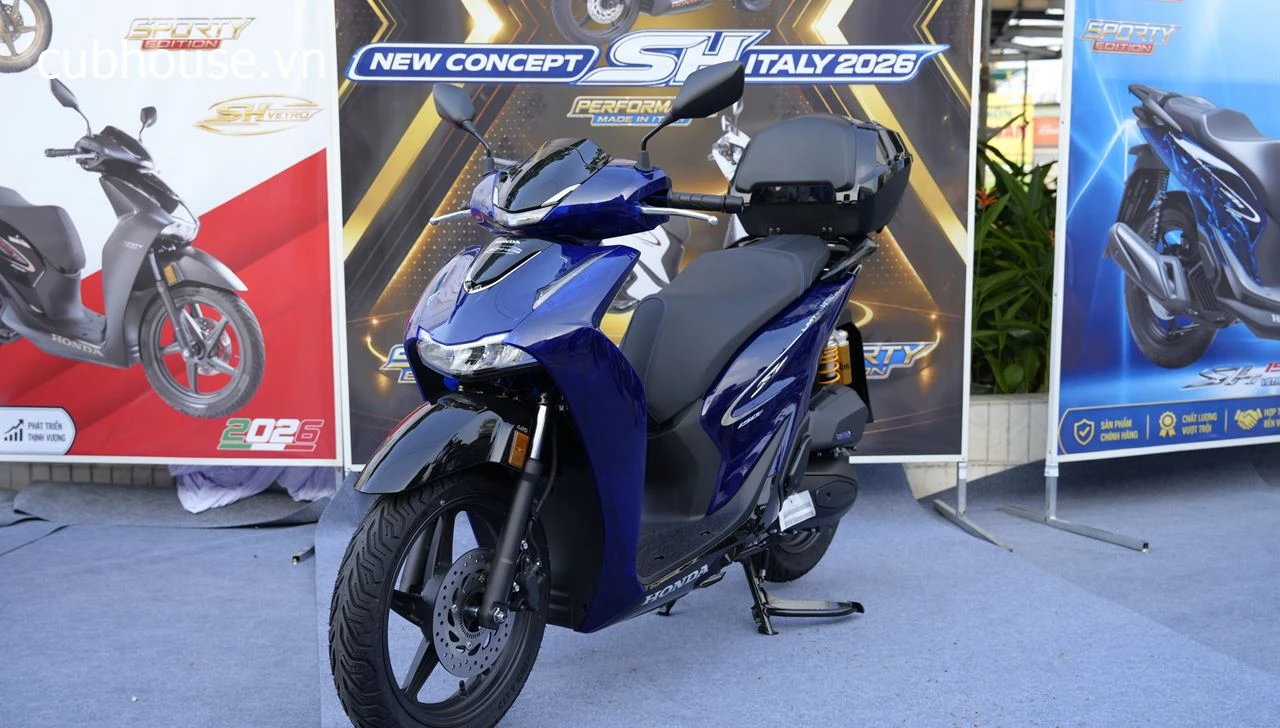 Honda SH150i Vetro Blue 2026