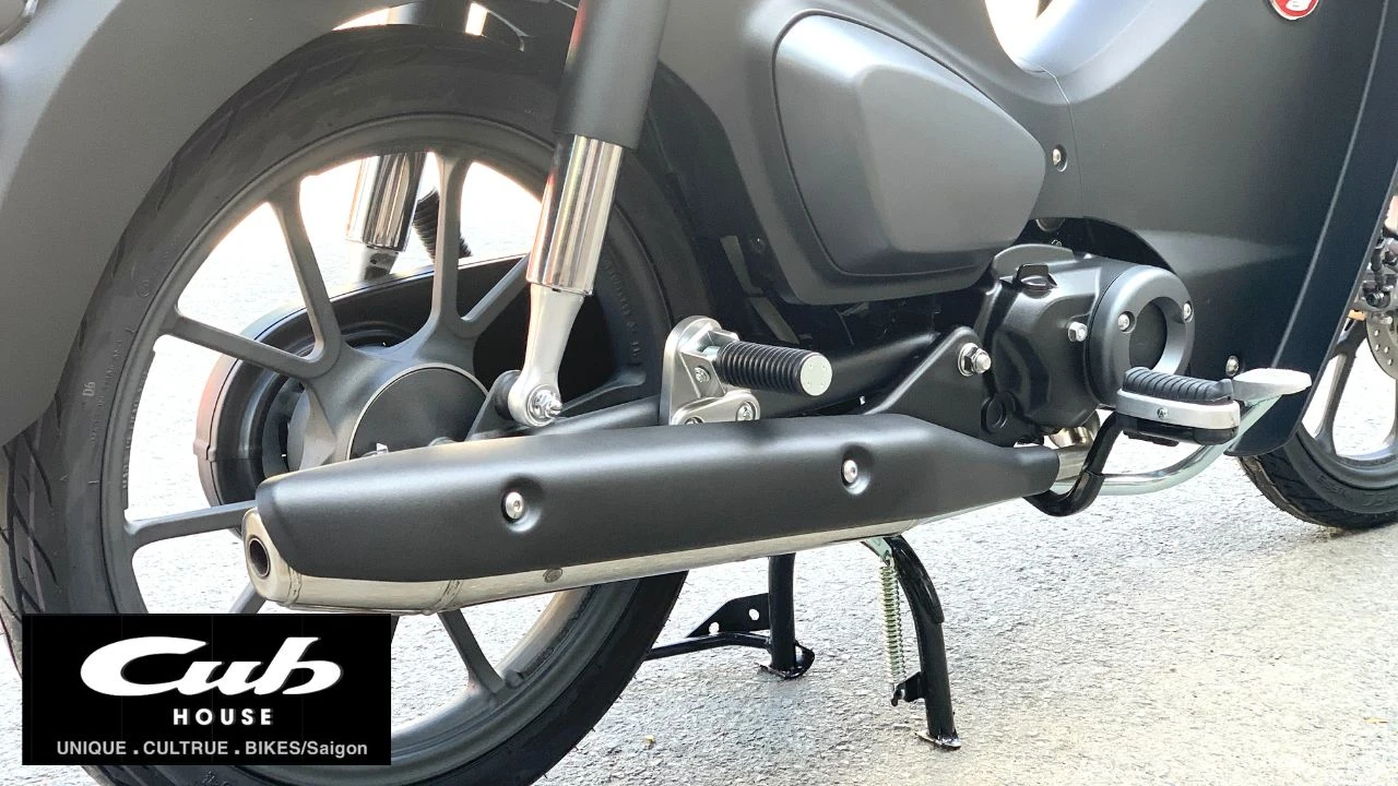 Super Cub C125 ABS 2026 màu đen: Lựa chọn đáng chú ý cho người thích Cub cao cấp