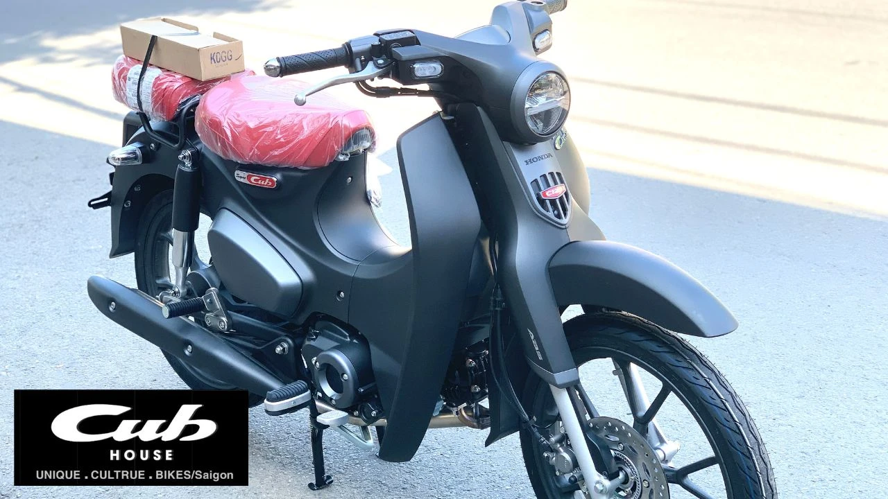 Super Cub C125 ABS 2026 màu đen: Lựa chọn đáng chú ý cho người thích Cub cao cấp