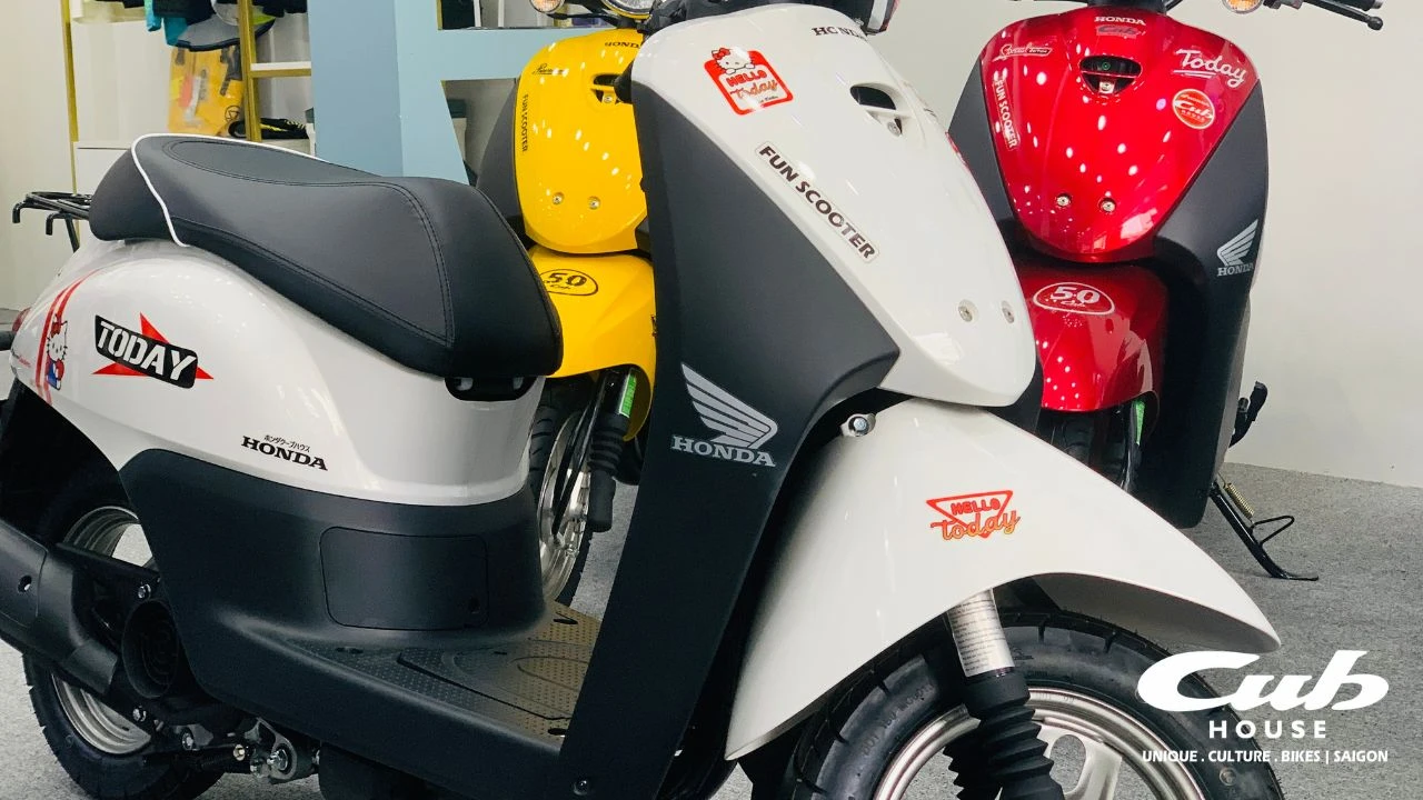 4 màu Honda Today 50cc đang có sẵn tại Cub House – Bạn thích màu nào?