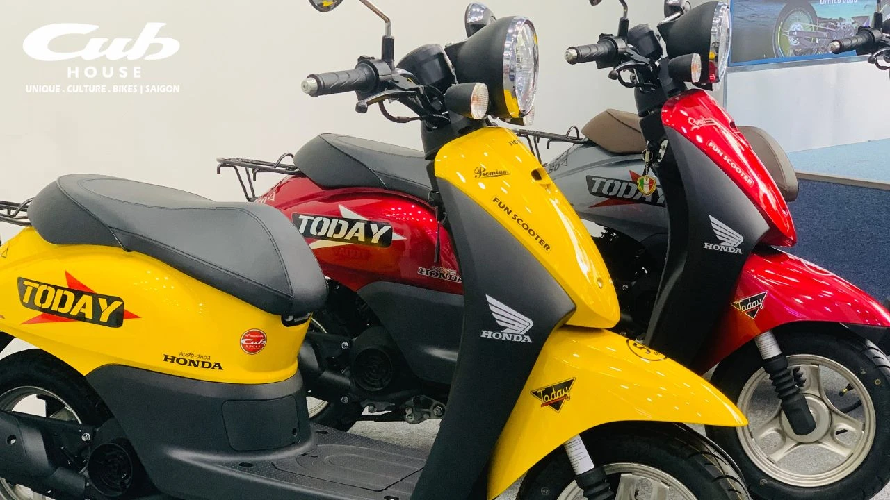 4 màu Honda Today 50cc đang có sẵn tại Cub House – Bạn thích màu nào?
