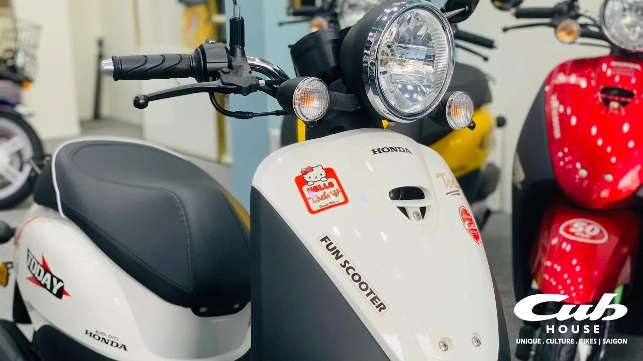 4 màu Honda Today 50cc đang có sẵn tại Cub House – Bạn thích màu nào?