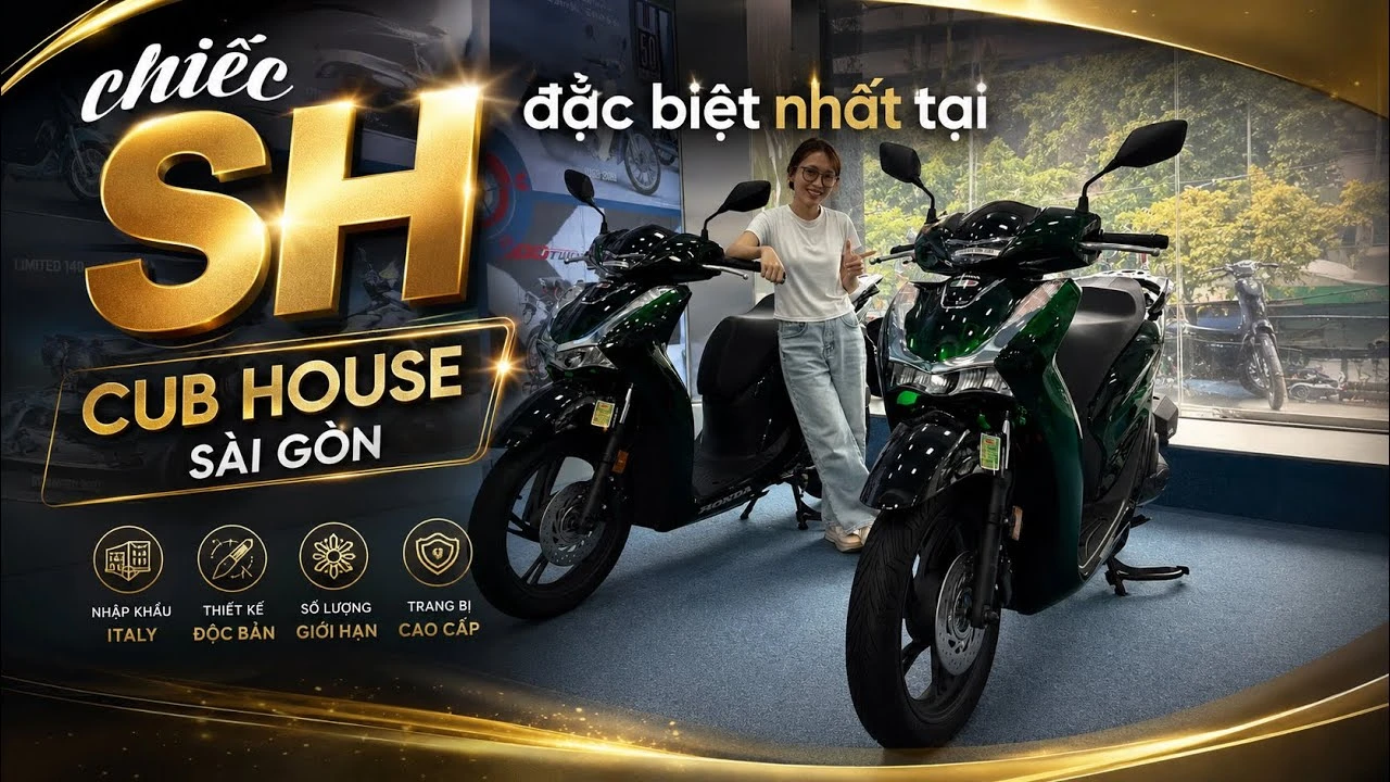SH Ý Vetro Green “số tiến 3456 – tứ quý 5555” – Hàng hiếm dành cho anh em sưu tầm