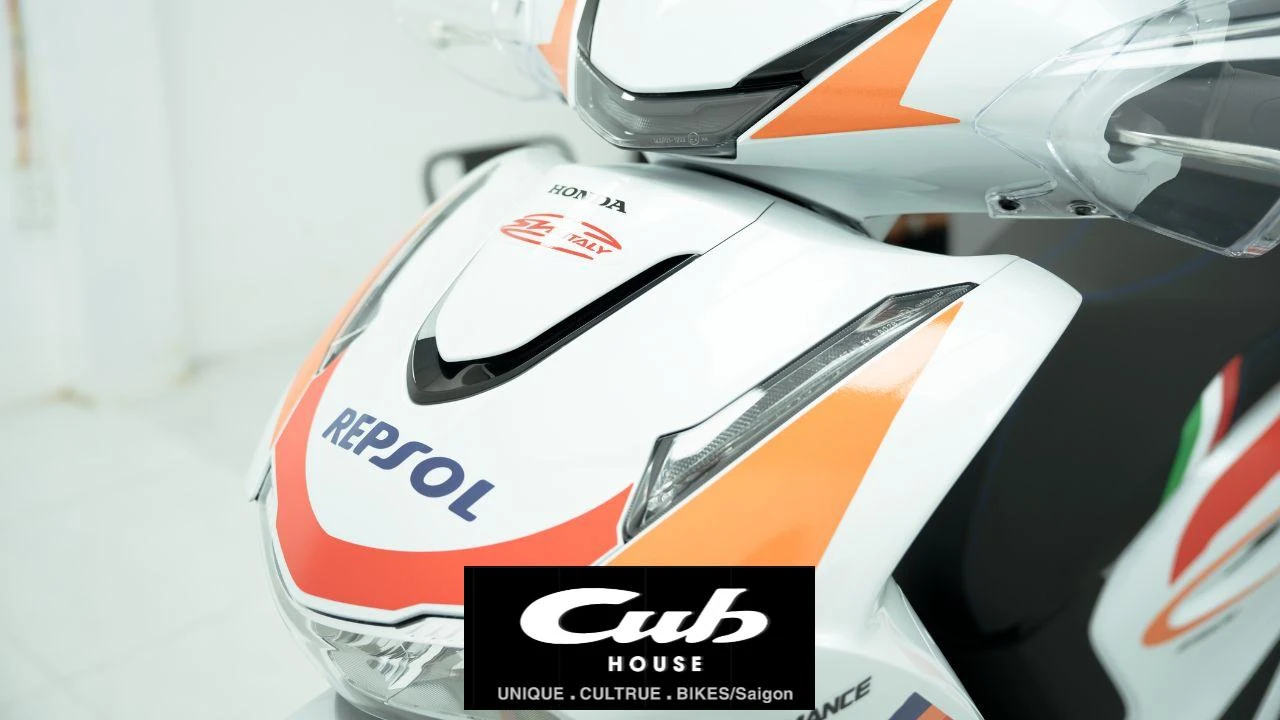 Honda SH150i Italy Repsol Custom