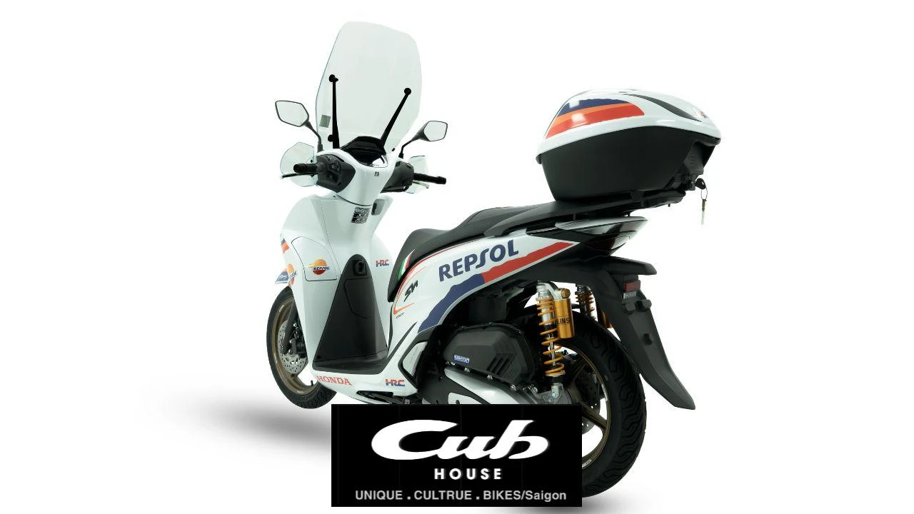 Honda SH150i Italy Repsol Custom