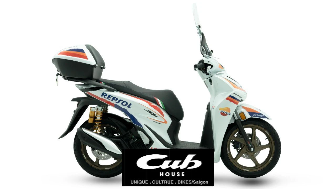 Honda SH150i Italy Repsol Custom