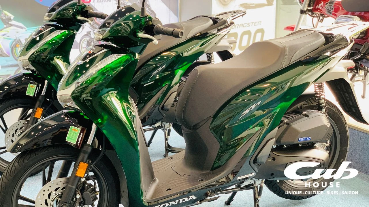 SH Ý Vetro Green “số tiến 3456 – tứ quý 5555” – Hàng hiếm dành cho anh em sưu tầm