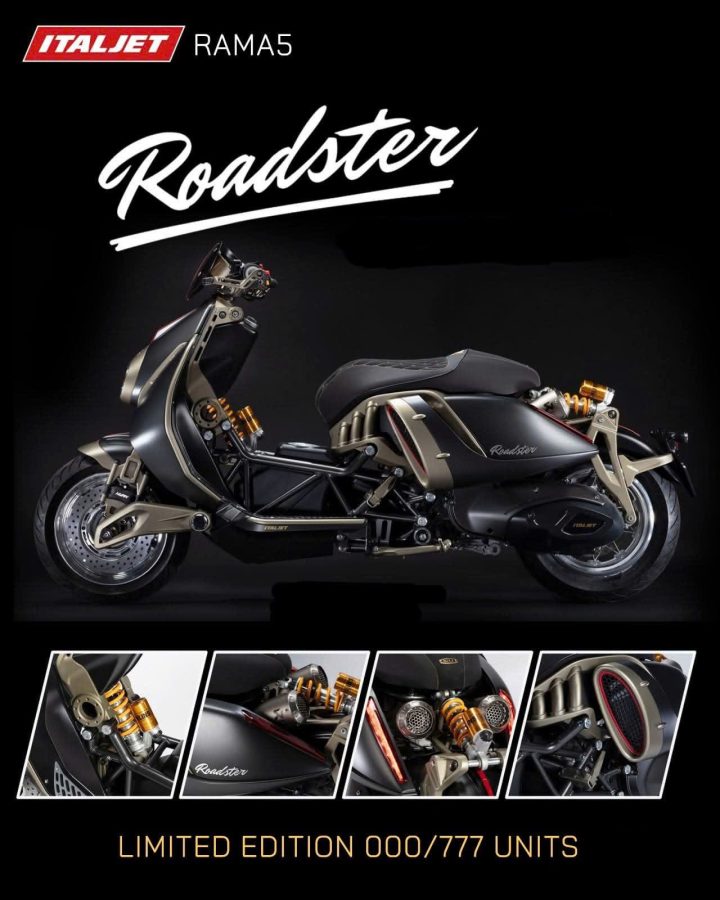Italjet Roadster 400 nhập Ý - Giới hạn 777 xe