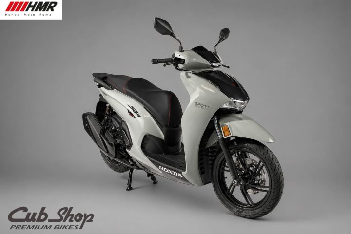 Honda Sh Ý 350i 2026 Xám Xi Măng Sporty Edition