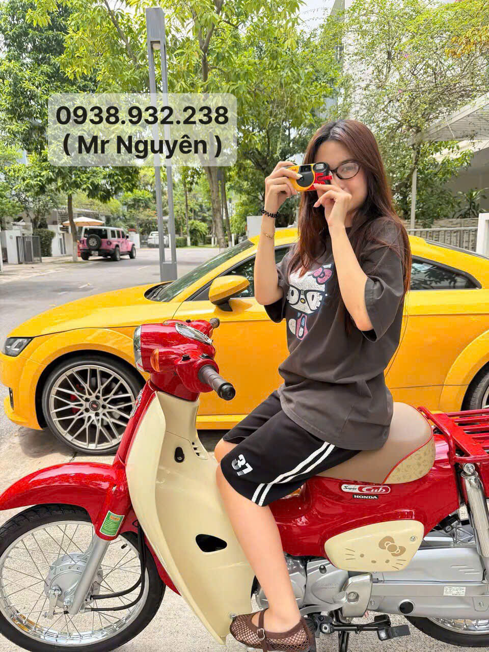 super cub 50cc hello kitty