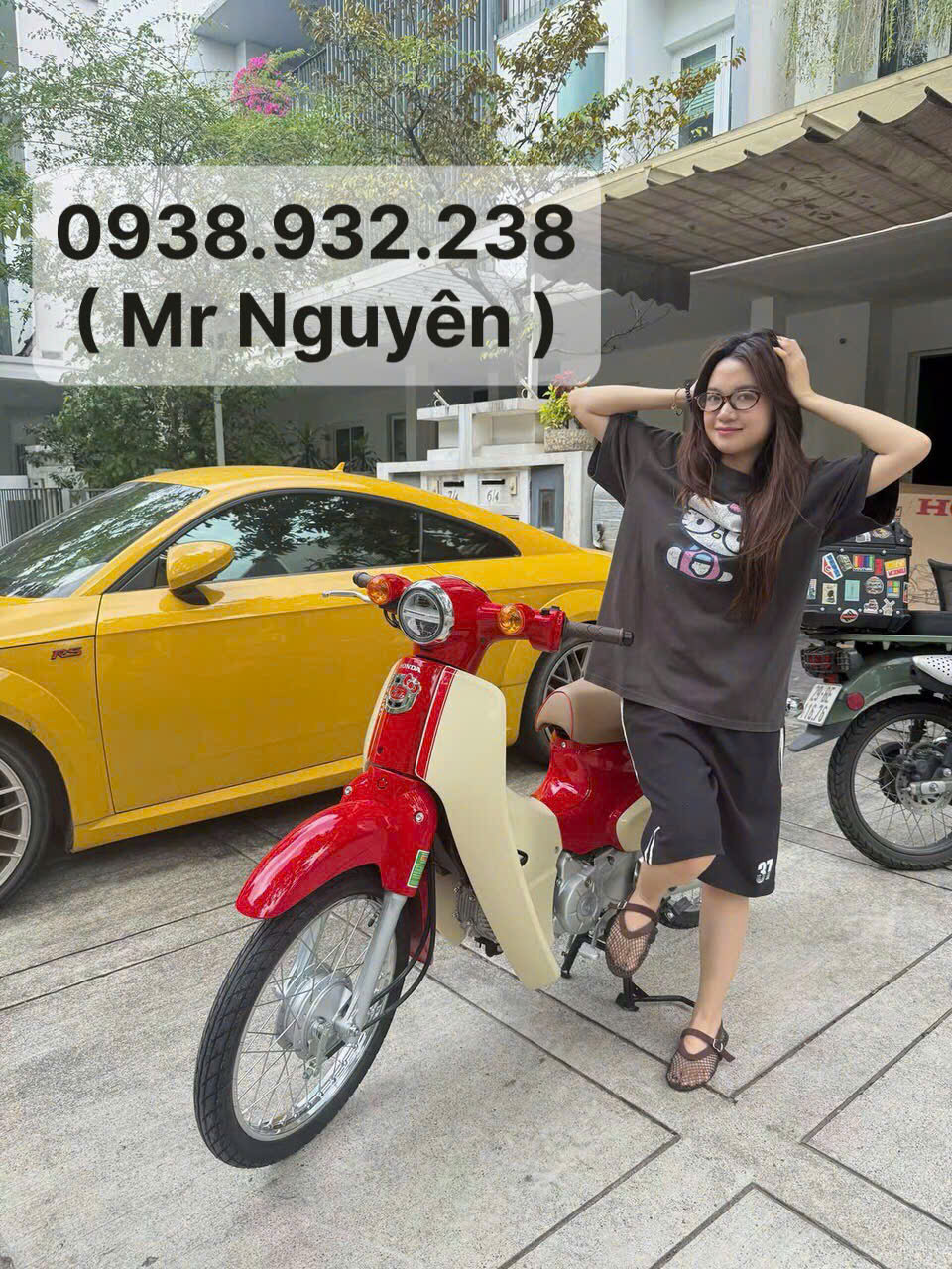 super cub 50cc hello kitty