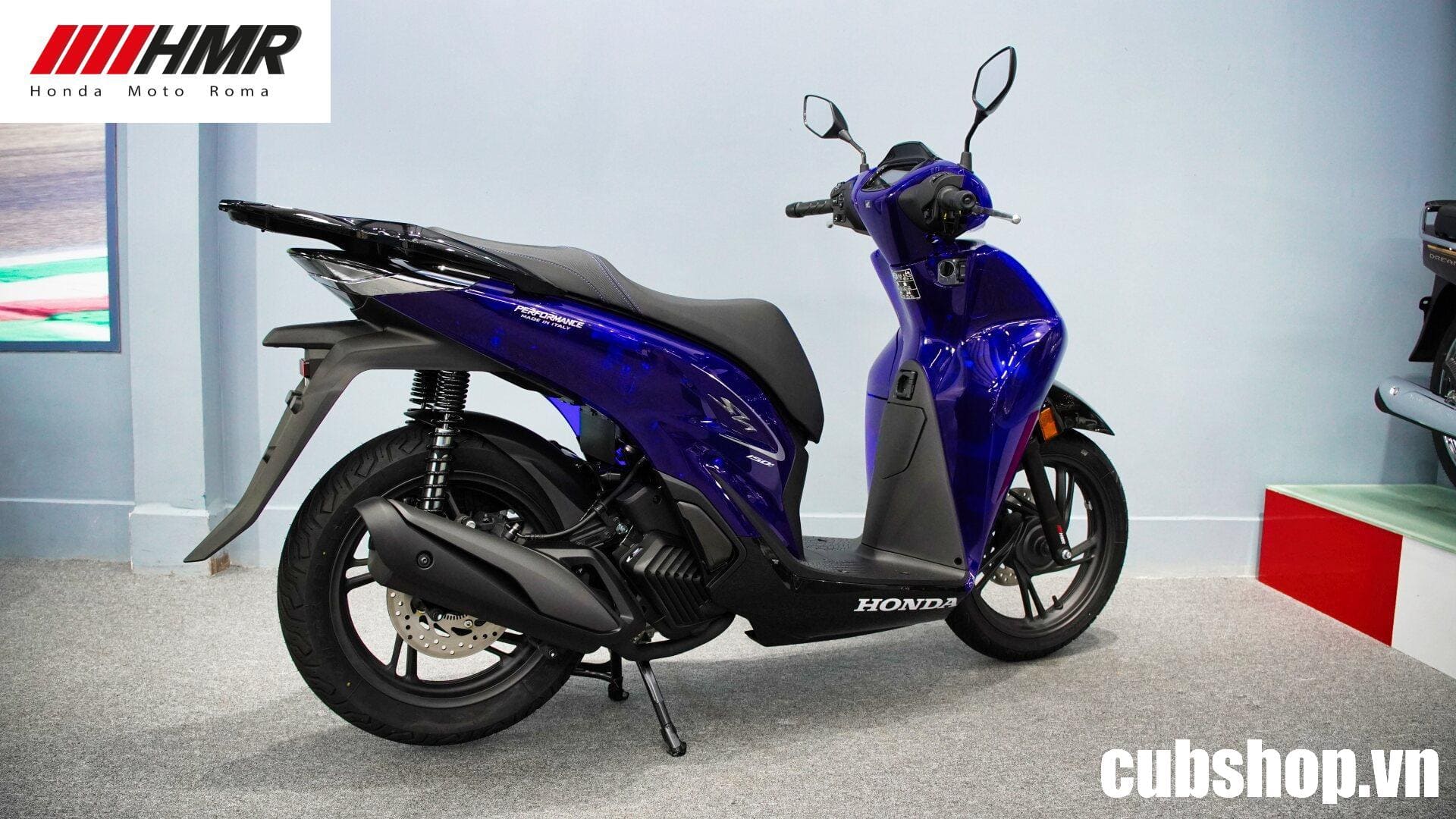 honda-sh150i-standard-vetro-blue-honda-roma (3) Honda SH150I Vetro Blue Honda Roma