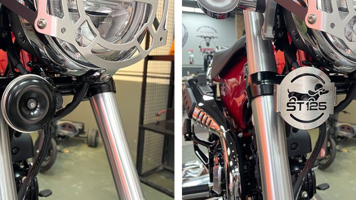 Bảo Vệ Kèn Honda Dax 125 H2C Nhập Thái Lan Chính Hãng