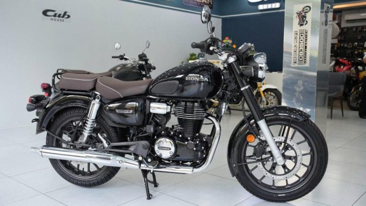 Honda CB350C Pro Đen Bóng Cao Cấp nhập Ấn 2026