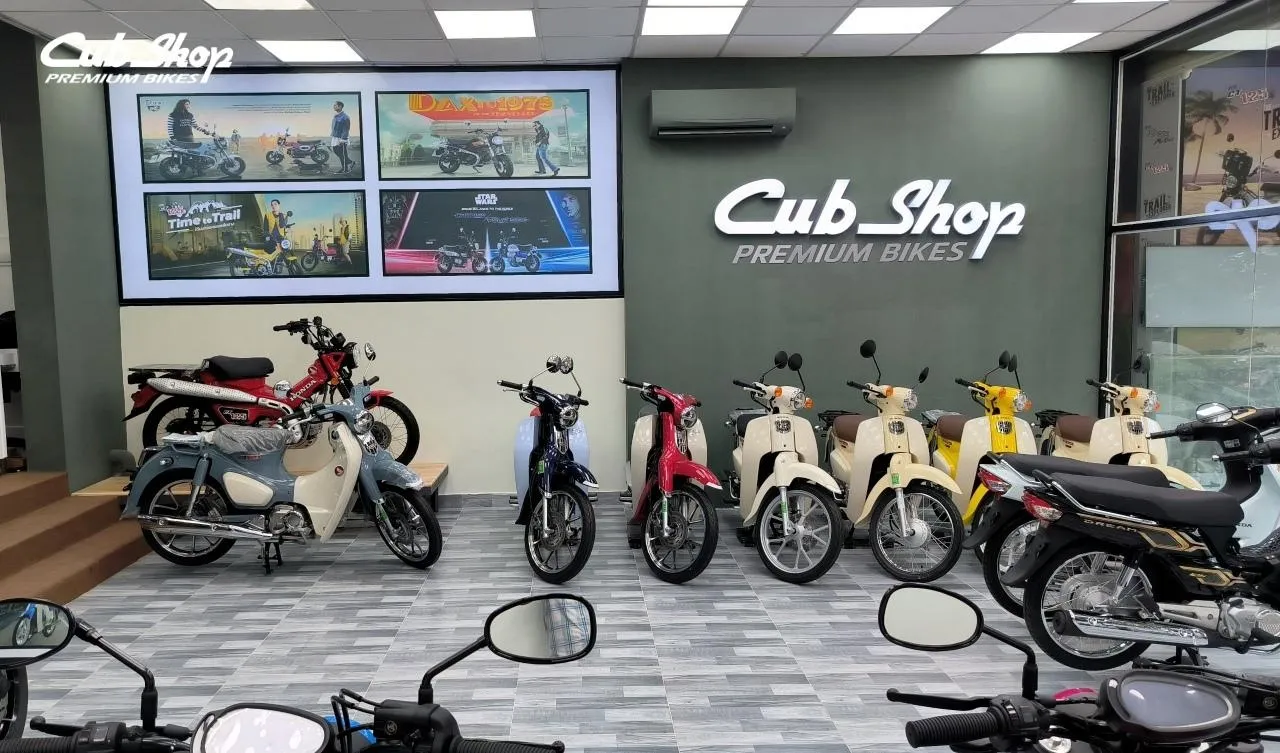 Cubshop – Đơn vị nhập khẩu và phân phối xe máy chính hãng uy tín hàng đầu