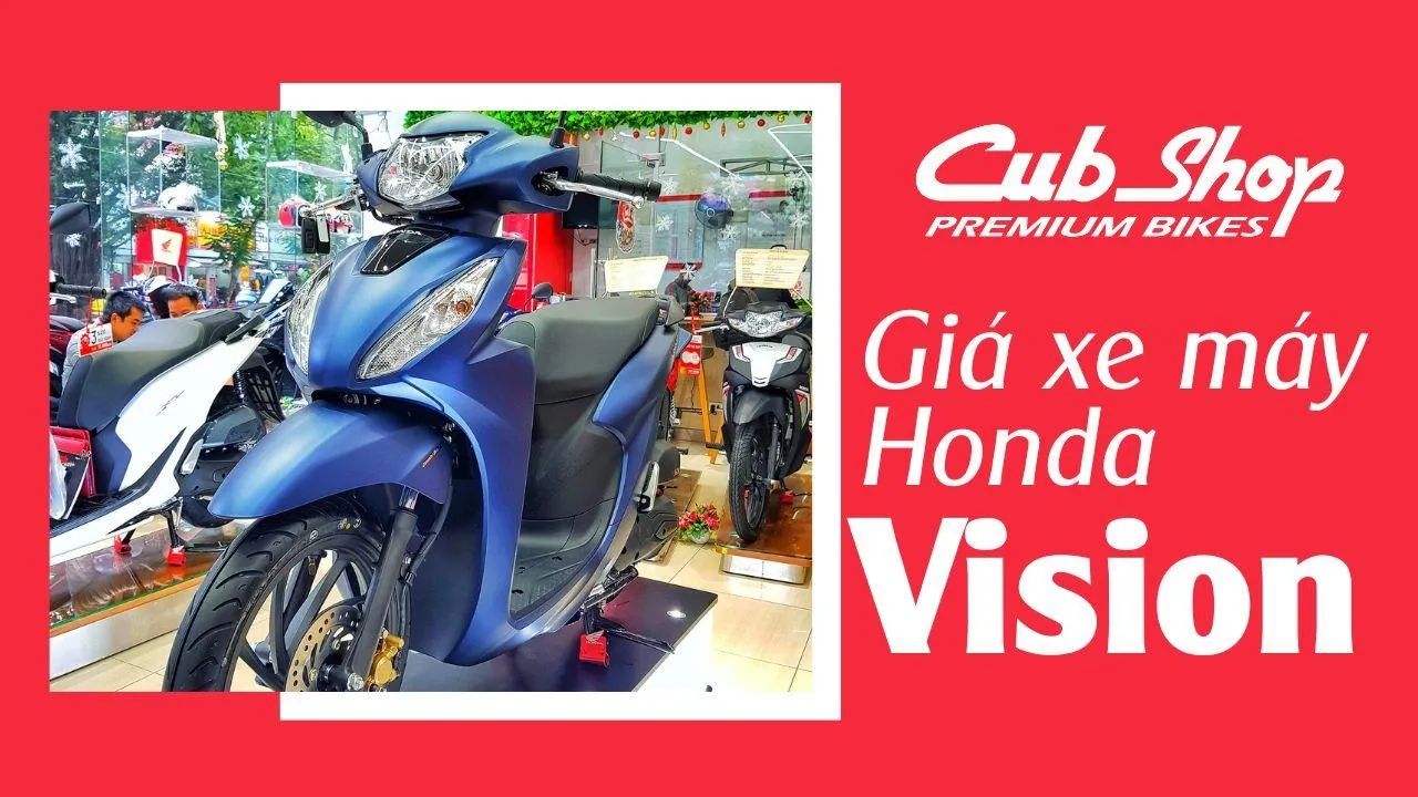 Giá xe máy Honda Vision