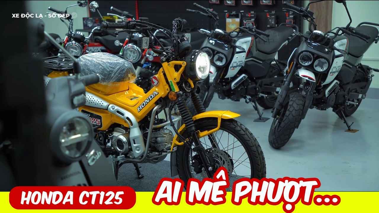 Honda CT125 – Bạn đồng hành lý tưởng cho dân xê dịch. Đánh thức đam mê khám phá