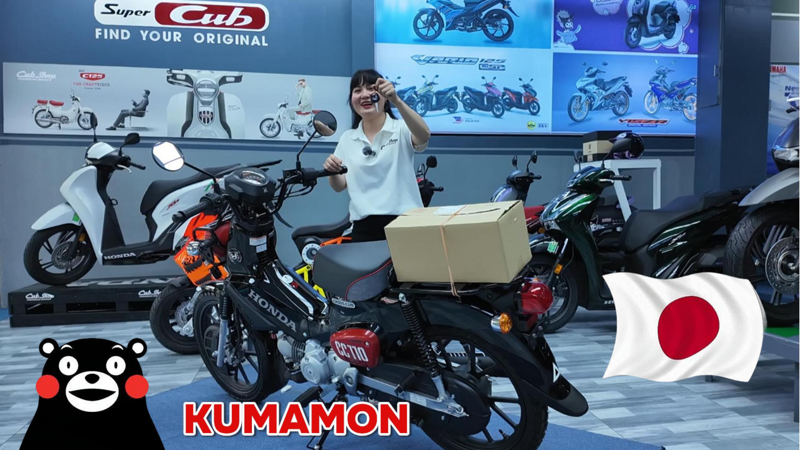 Honda Cross Cub 110 Kumamon: Khám phá hành trình vui nhộn và khác biệt
