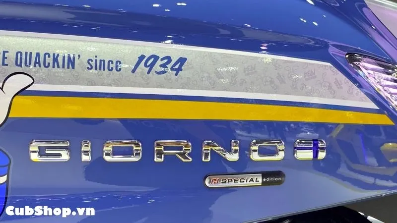 Honda Giorno++ Donald Duck Edition sẽ chính thức được bán bởi CubShop Việt Nam